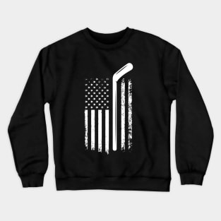 USA Hockey flag t shirt Crewneck Sweatshirt